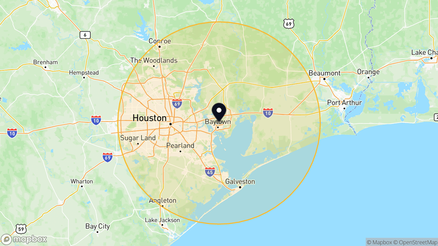 Service coverage: Baytown, TX — shipped nationwide from PLC Department (Texas-based)