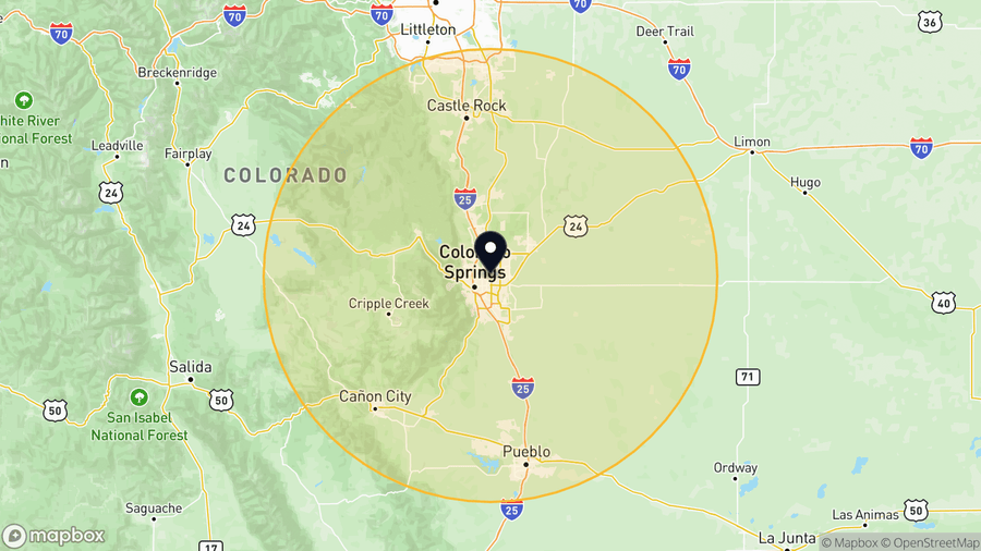 Service coverage: Colorado Springs, CO — shipped nationwide from PLC Department (Texas-based)