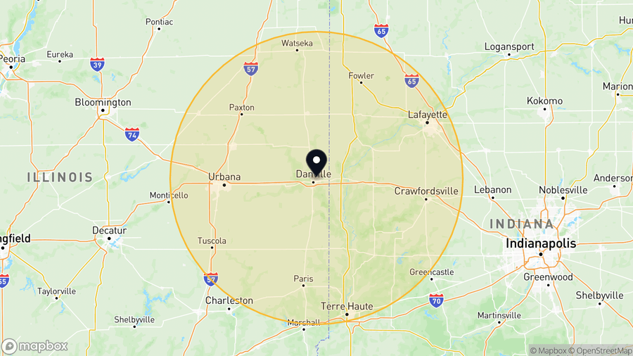 Service coverage: Danville, IL — shipped nationwide from PLC Department (Texas-based)