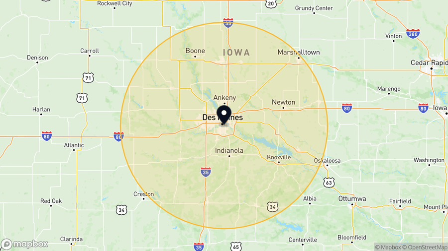 Service coverage: Des Moines, IA — shipped nationwide from PLC Department (Texas-based)
