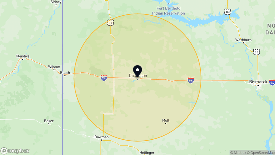 Service coverage: Dickinson, ND — shipped nationwide from PLC Department (Texas-based)