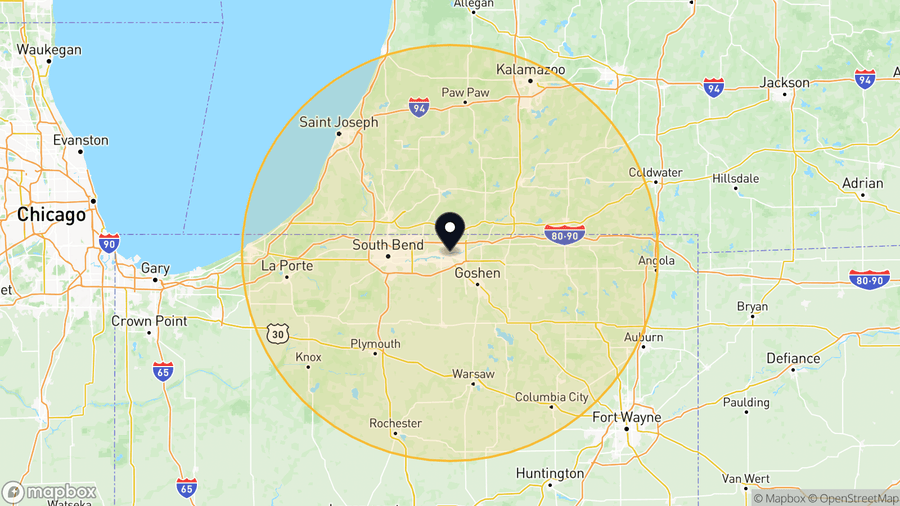 Service coverage: Elkhart, IN — shipped nationwide from PLC Department (Texas-based)