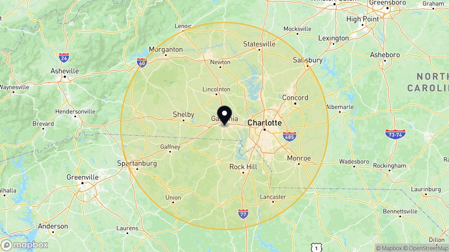 Service coverage: Gastonia, NC — shipped nationwide from PLC Department (Texas-based)
