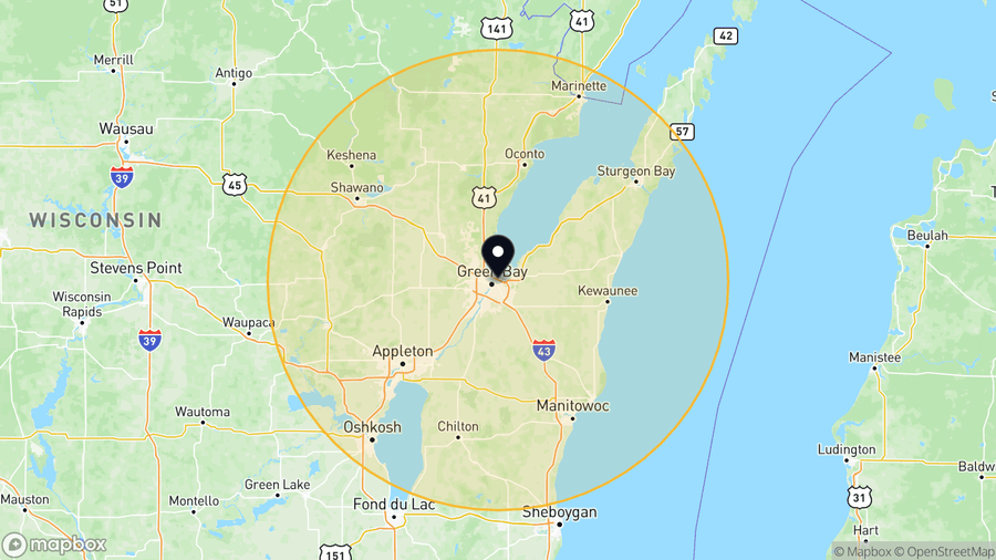 Service coverage: Green Bay, WI — shipped nationwide from PLC Department (Texas-based)