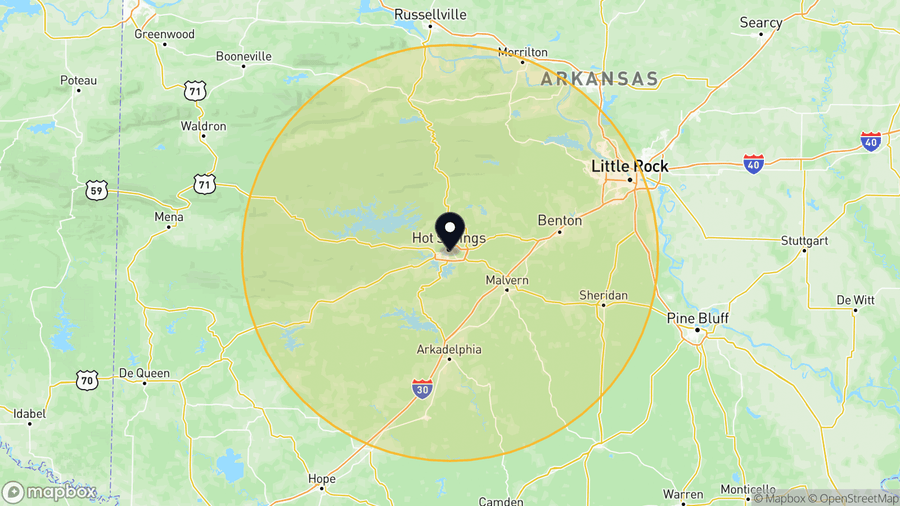 Service coverage: Hot Springs, AR — shipped nationwide from PLC Department (Texas-based)