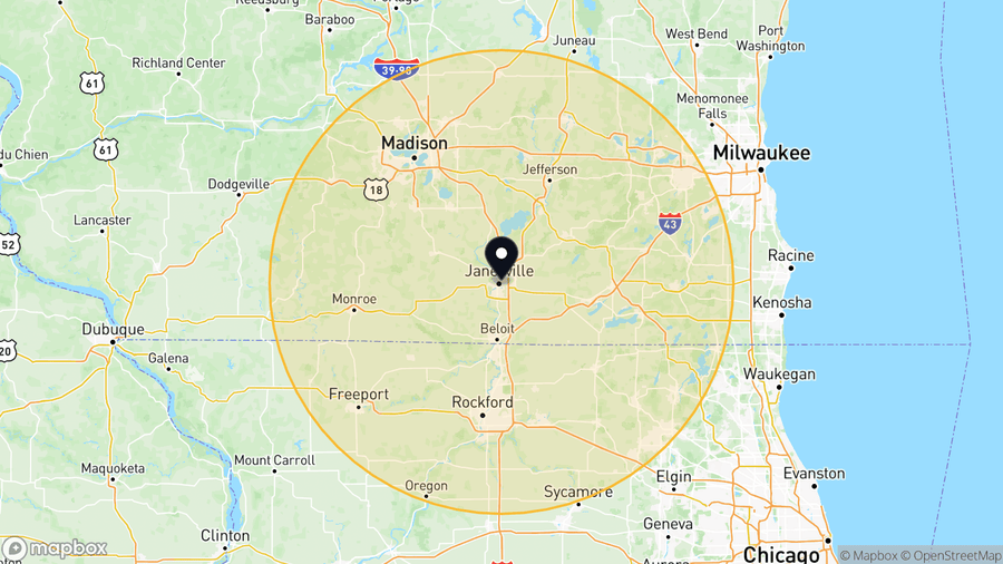 Service coverage: Janesville, WI — shipped nationwide from PLC Department (Texas-based)