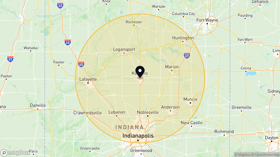 Service coverage: Kokomo, IN — shipped nationwide from PLC Department (Texas-based)
