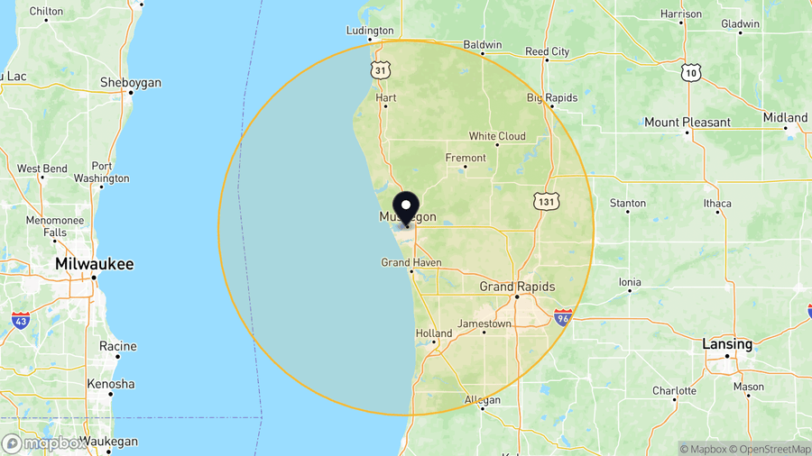 Service coverage: Muskegon, MI — shipped nationwide from PLC Department (Texas-based)