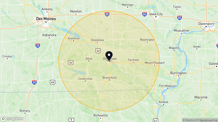 Service coverage: Ottumwa, IA — shipped nationwide from PLC Department (Texas-based)