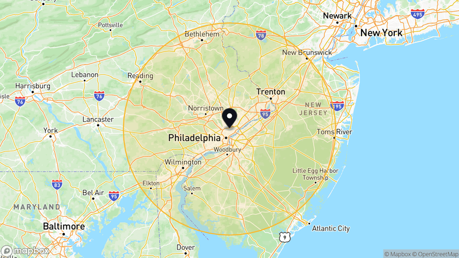 Service coverage: Philadelphia, PA — shipped nationwide from PLC Department (Texas-based)