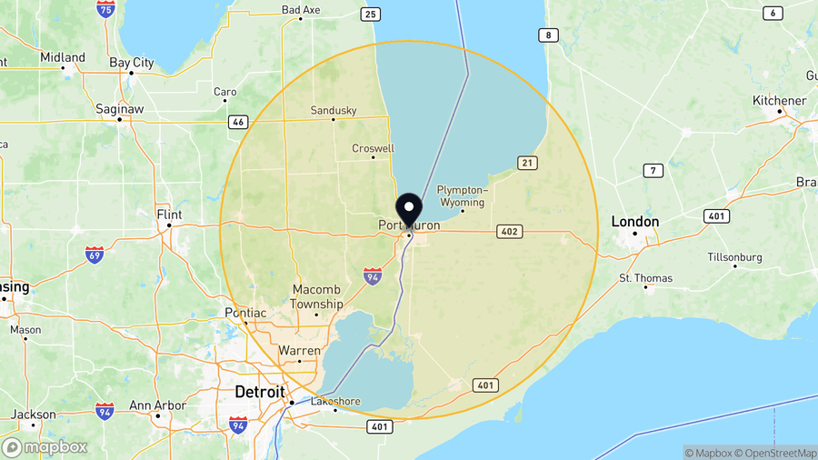 Service coverage: Port Huron, MI — shipped nationwide from PLC Department (Texas-based)