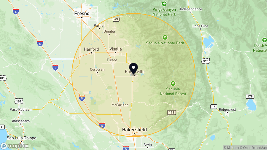 Service coverage: Porterville, CA — shipped nationwide from PLC Department (Texas-based)