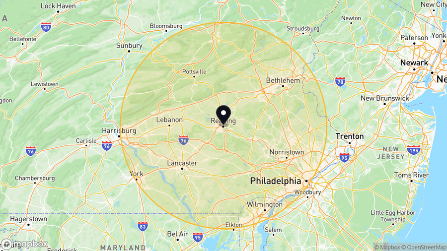Service coverage: Reading, PA — shipped nationwide from PLC Department (Texas-based)