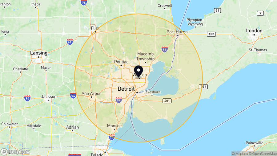 Service coverage: Warren, MI — shipped nationwide from PLC Department (Texas-based)