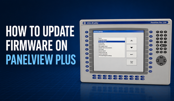 How to Update Firmware on PanelView Plus