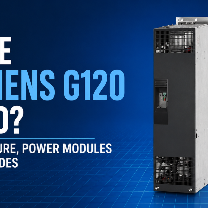 Is the Siemens G120 a VFD? Architecture, Power Modules & Fault Codes