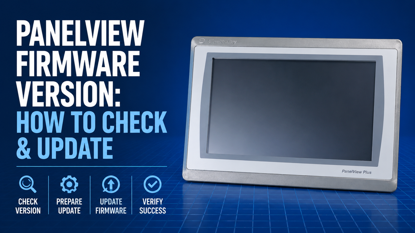 PanelView Firmware Version: How to Check & Update