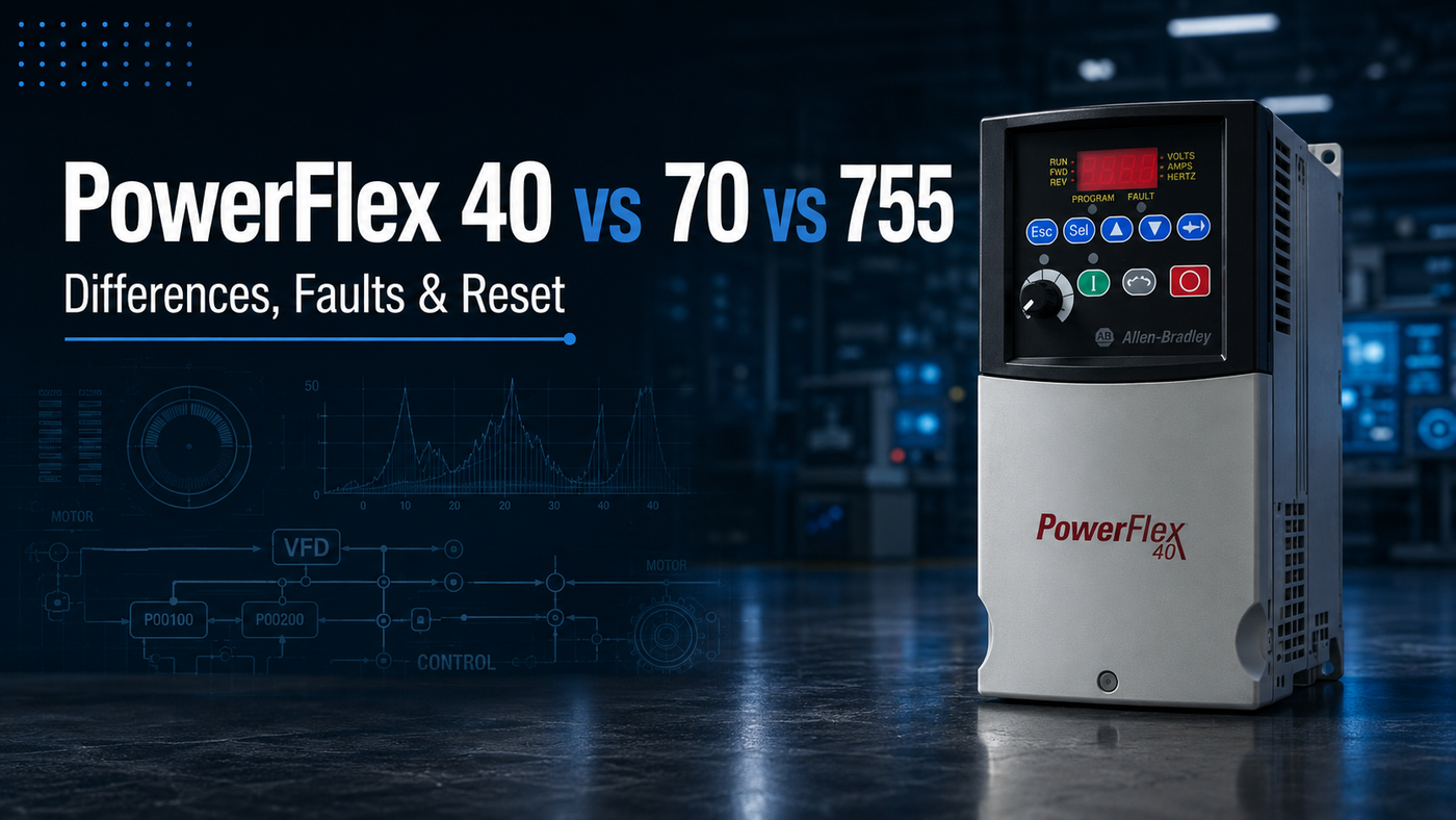 Industrial drive comparison: PowerFlex series