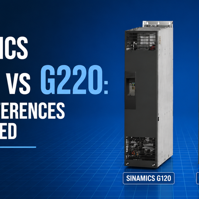 SINAMICS G120 vs G220: Key Differences Explained