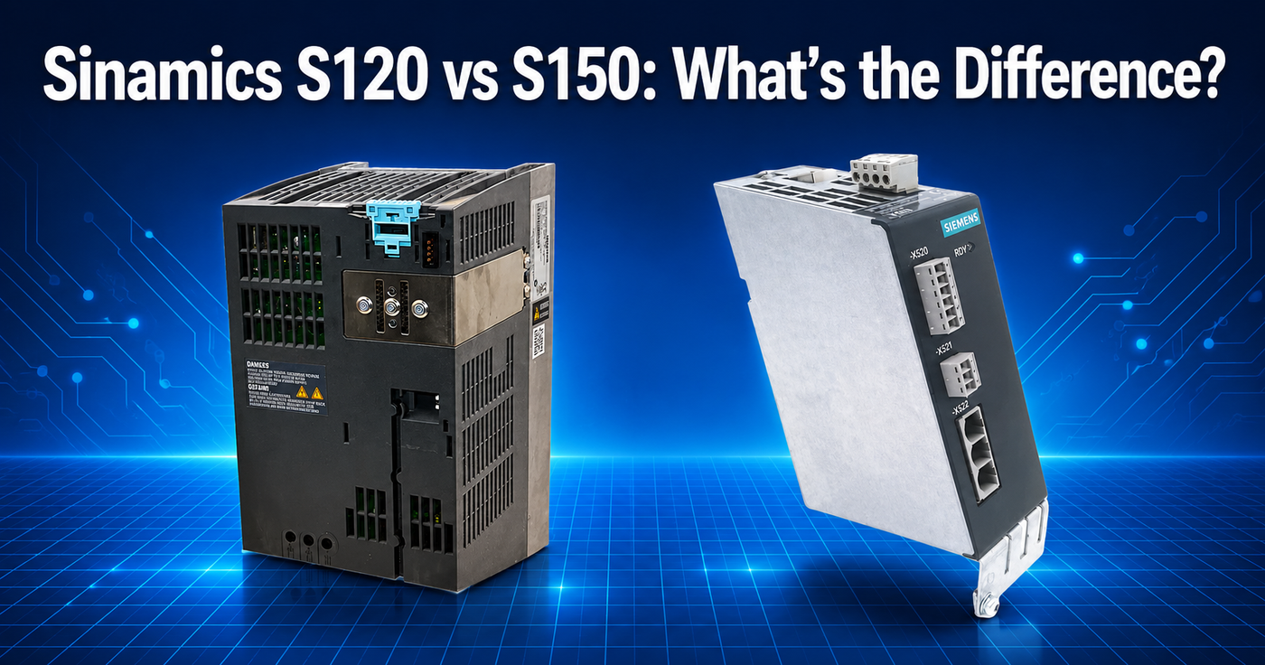 Sinamics S120 vs S150: What's the Difference?