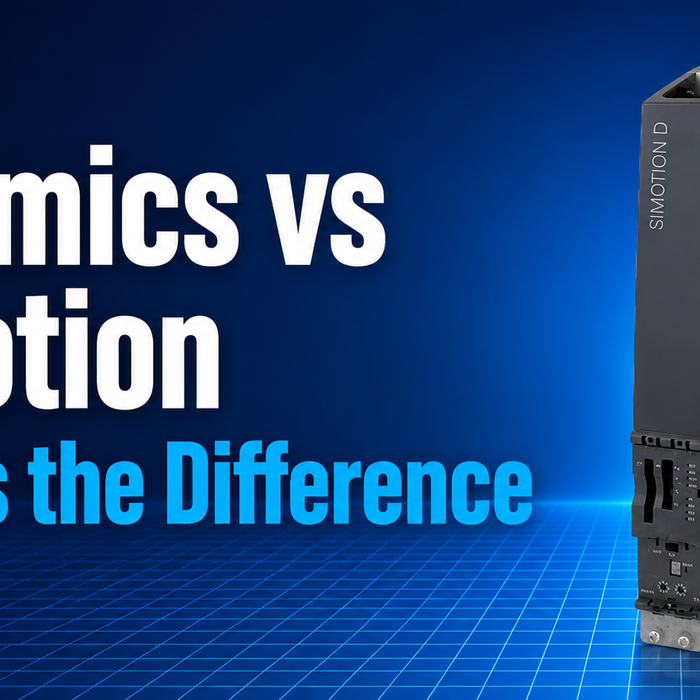 Sinamics vs Simotion: What's the Difference?