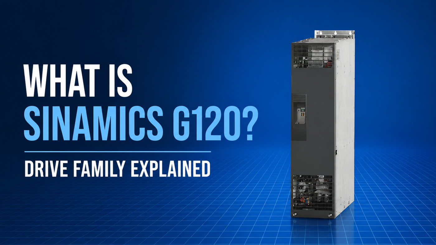 What Is SINAMICS G120? Drive Family Explained