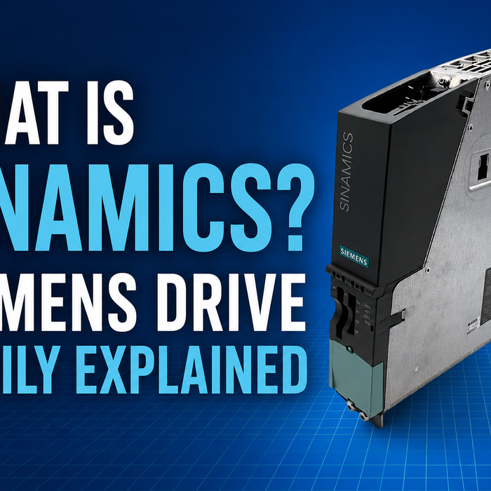 What Is Sinamics? Siemens Drive Family Explained