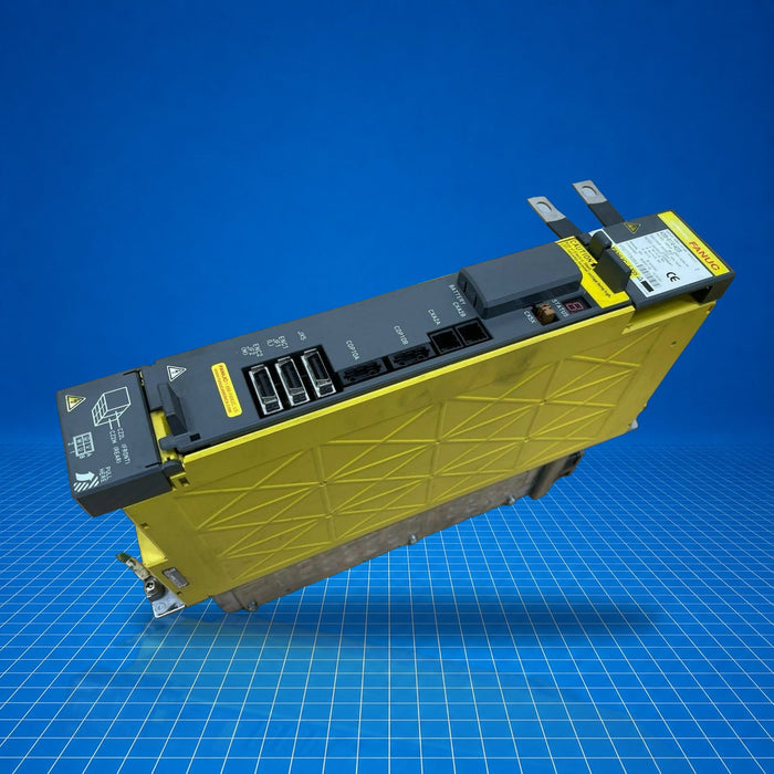 A06B-6114-H205 GE Fanuc industrial automation part - part number label view