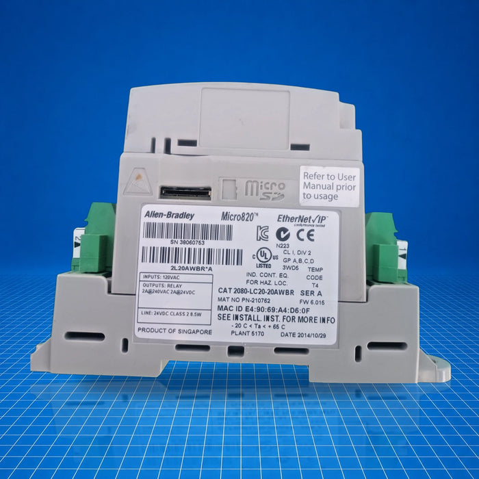 2080-MOT-HSC Allen Bradley industrial automation part - product view