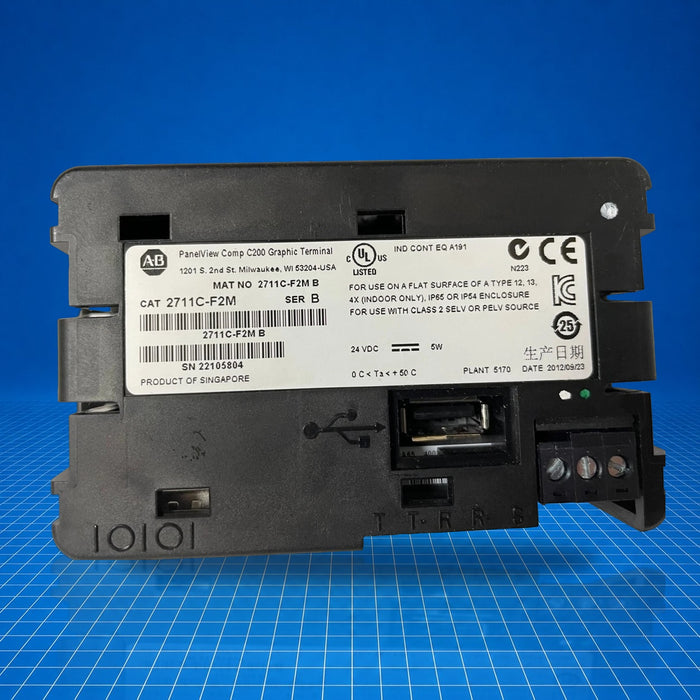 2711C-F2M Allen Bradley industrial automation part