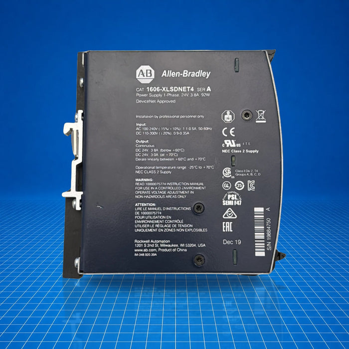 1606-XLSDNET4 Allen Bradley Power Supply - tested surplus unit