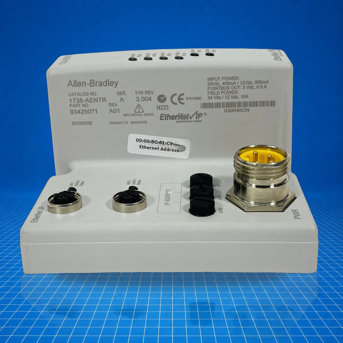 1738-AENTR Allen Bradley Distributed IO - unit detail