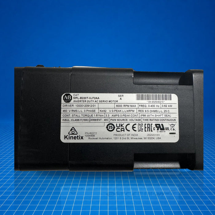 MPL-B220T-VJ72AA Allen-Bradley