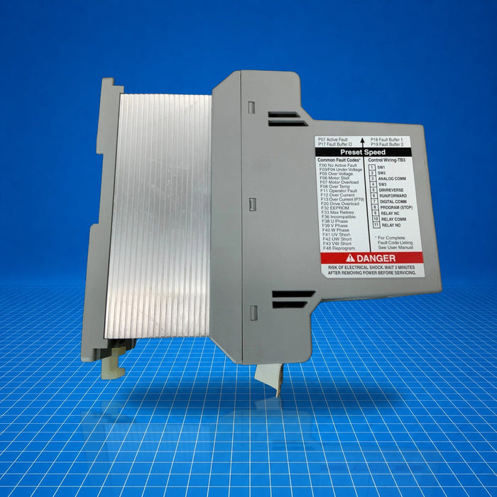 160-BA01NPS1P1 Allen Bradley industrial automation part - part number label view