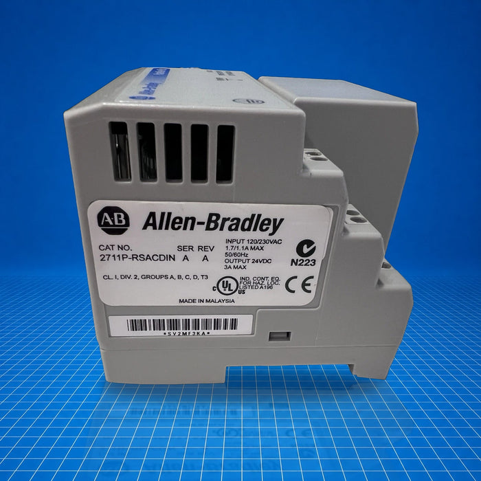 2711P-RSACDIN Allen Bradley HMI Graphic Terminals - unit detail