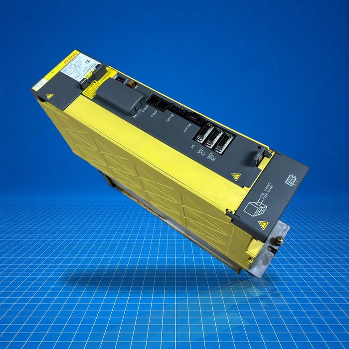 A06B-6114-H210 GE Fanuc industrial automation part - part number label view