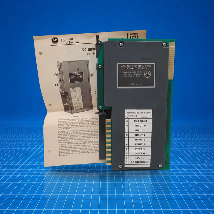 1771-IH Allen Bradley PLC - unit detail