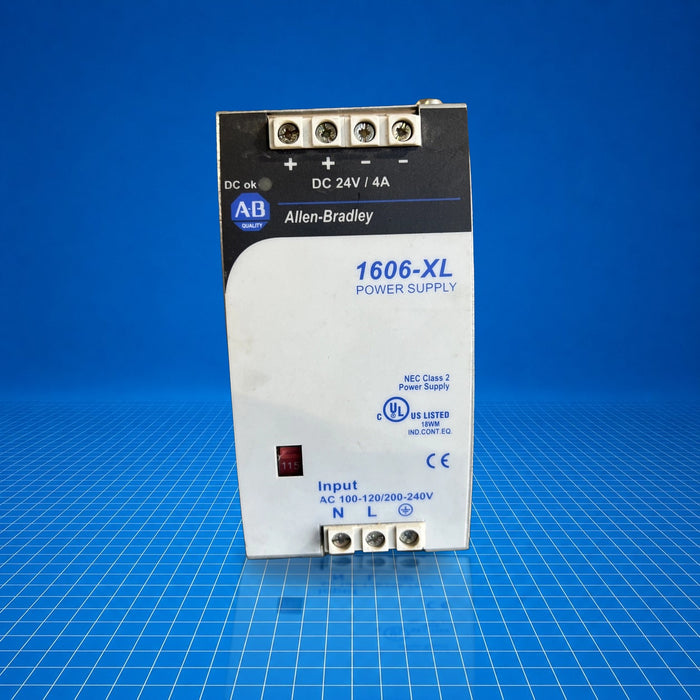 1606-XLDNET4 Allen Bradley industrial automation part - part number label view