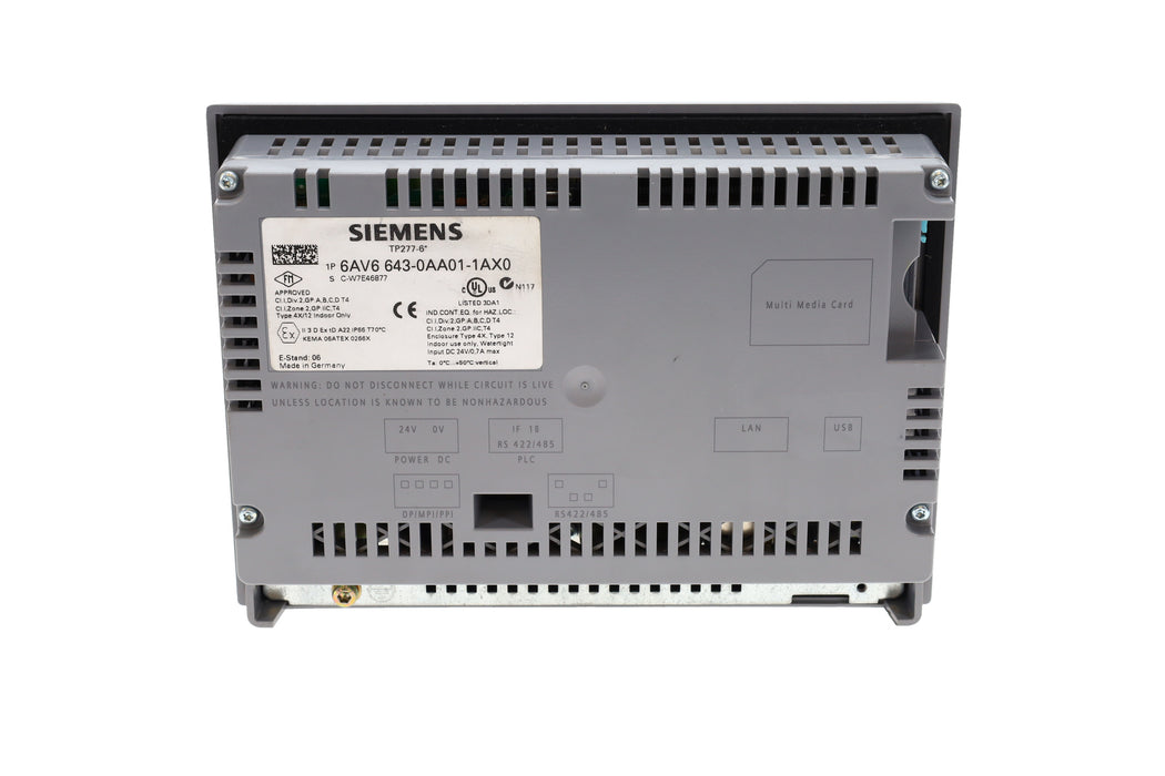 6AV6643-0AA01-1AX0 Siemens