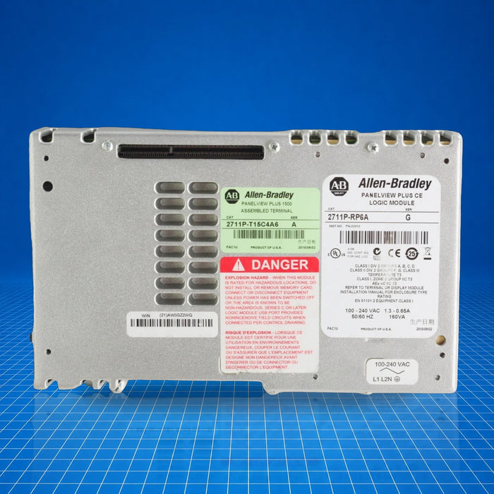 2711P-T15C4A6 Allen Bradley industrial automation part - unit detail