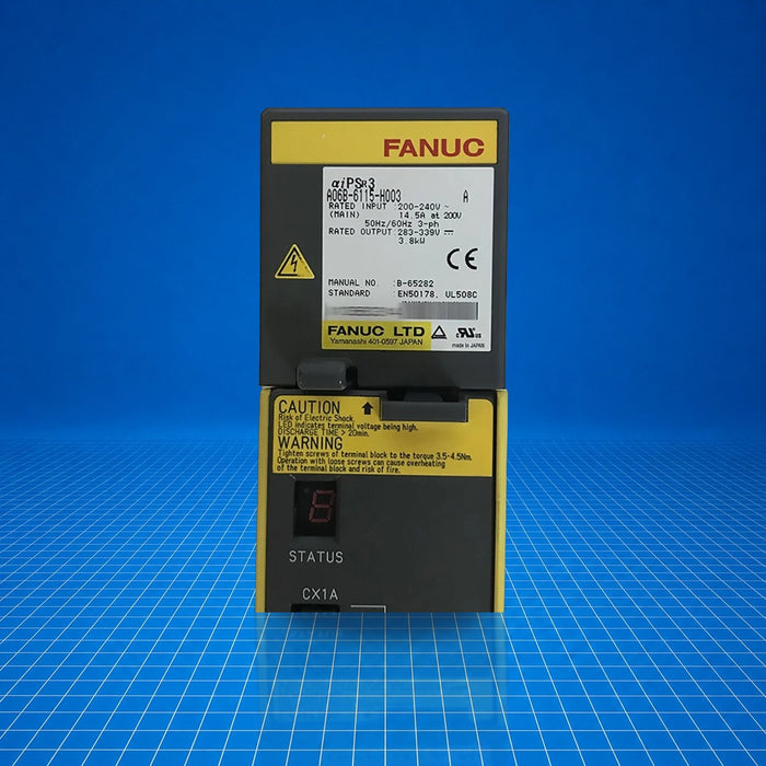 A06B-6115-H003 GE Fanuc industrial automation part - tested surplus unit