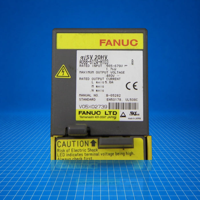 A06B-6124-H103 GE Fanuc industrial automation part - unit detail