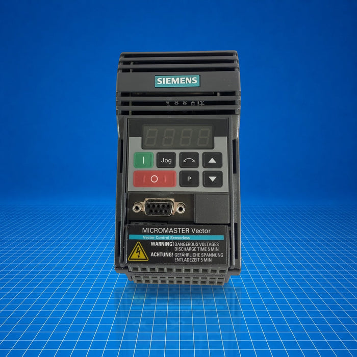 6SE3210-7CA40 Siemens industrial automation part - part number label view