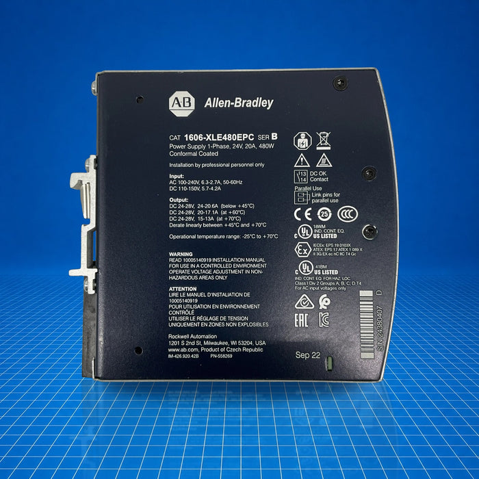 1606-XLE480EPC Allen Bradley Power Supply