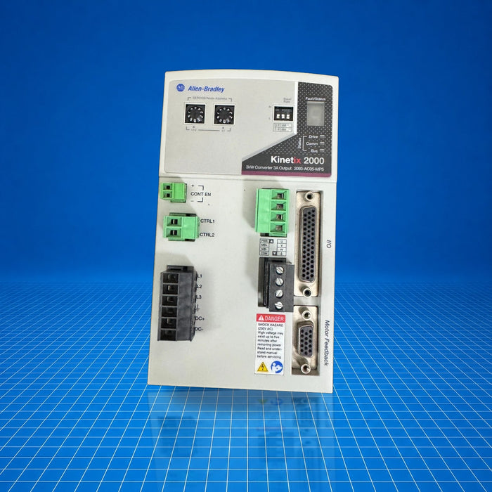 2093-AC05-MP5 Allen Bradley industrial automation part - part number label view
