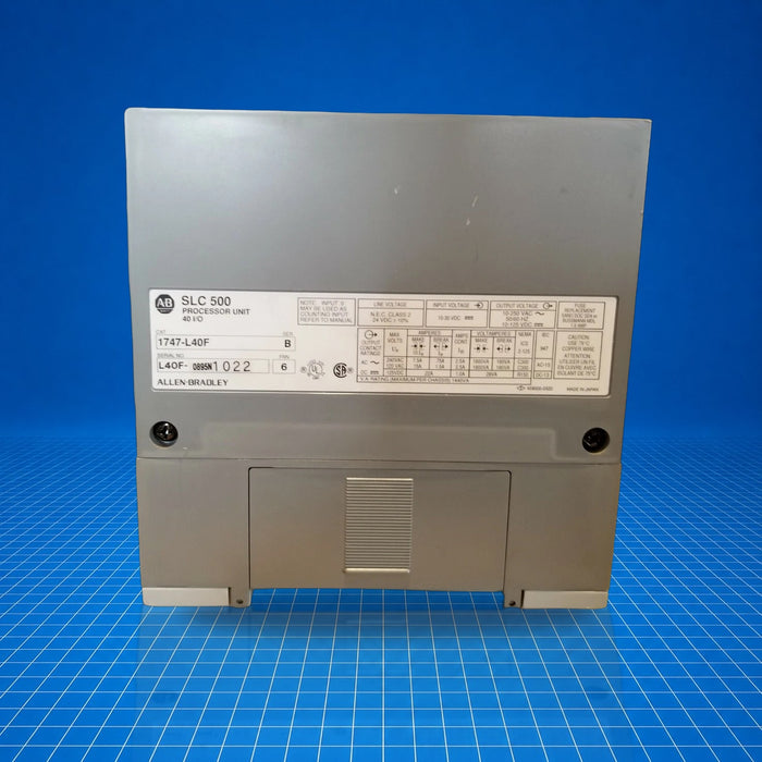 1747-L40F Allen Bradley industrial automation part - product view