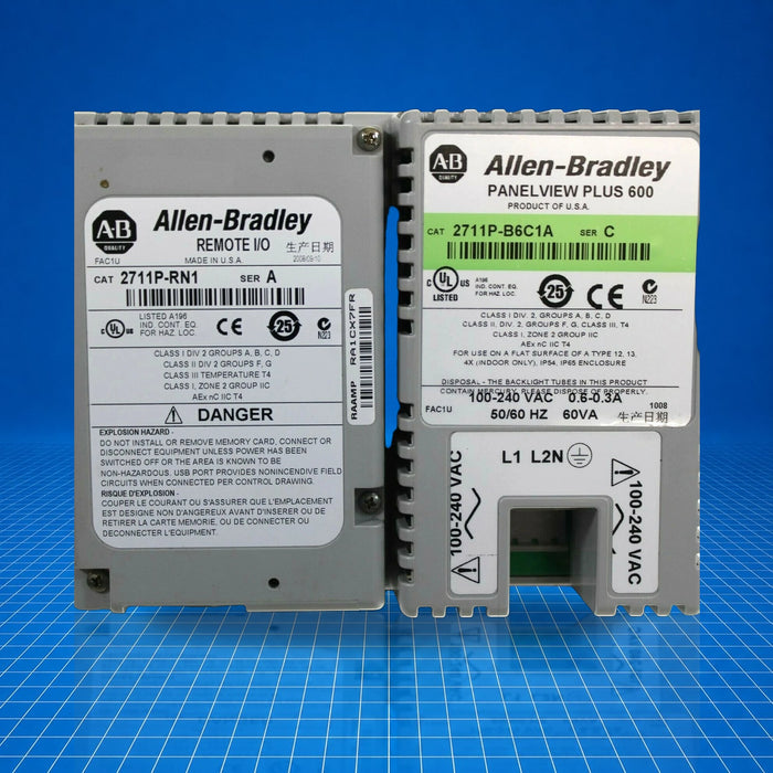 2711P-RN1 Allen Bradley industrial automation part - product view