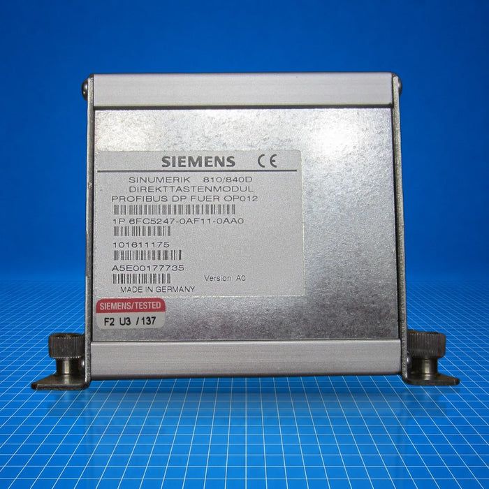 6FC5247-0AF11-0AA0 Siemens industrial automation part - product view