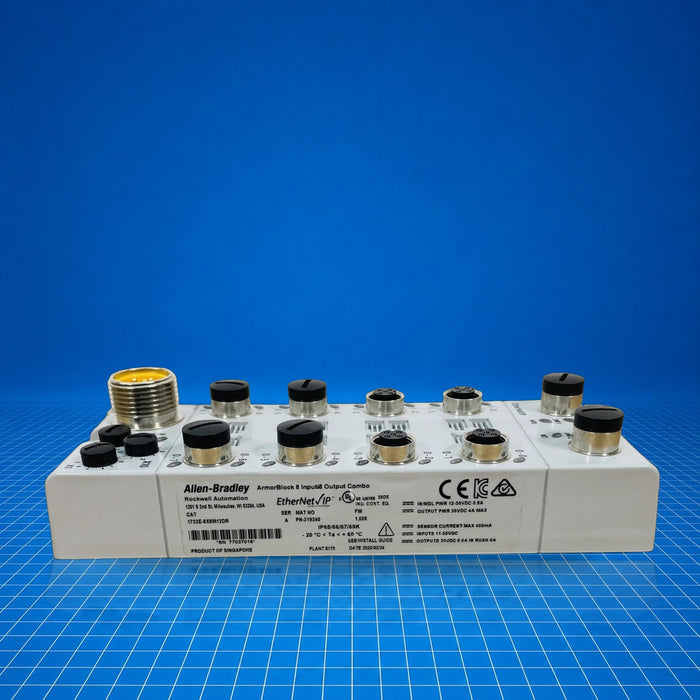1732E-8X8M12DR Allen Bradley Distributed IO - unit detail