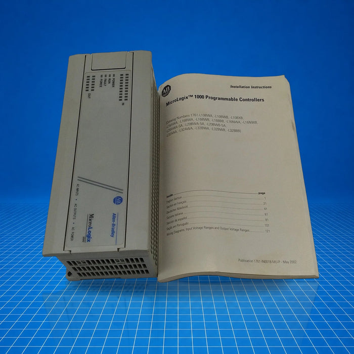 1761-L32AAA Allen Bradley industrial automation part - product view